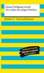 Die Leiden des jungen Werther. Textausgabe mit Kommentar und Materialien Reclam XL â€“ Text und Kontext